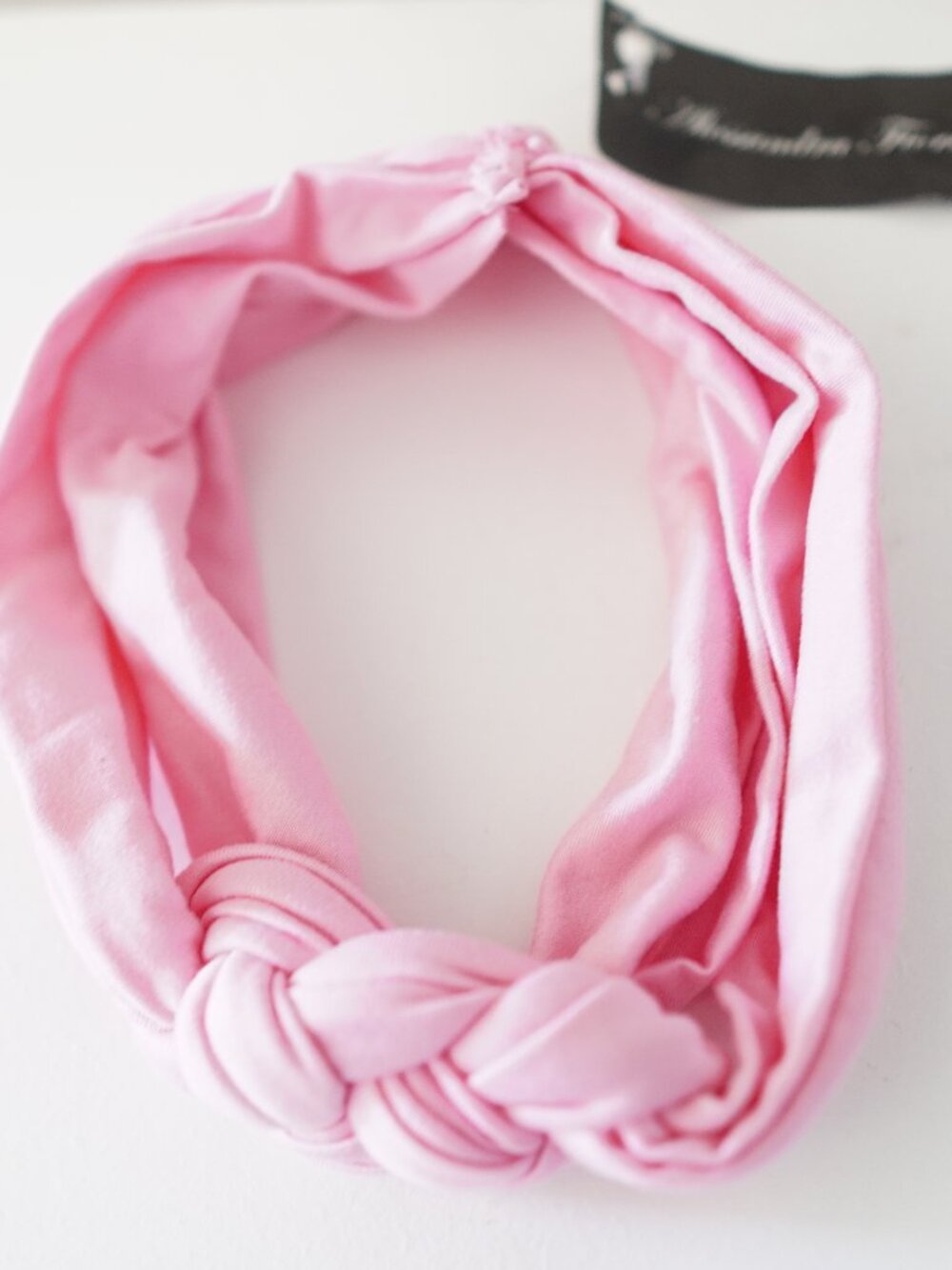 Lot of 5 Alessandra Fiore Braided Knot Stretch Headbands NWT Pink Mint White Cor